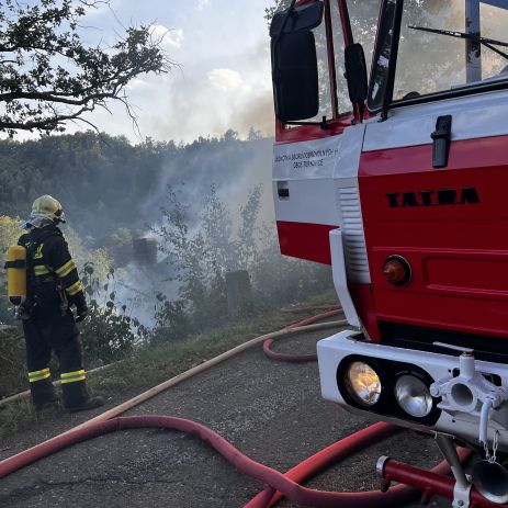 Rodinná exkurze na hasičské zbrojnici od Milana