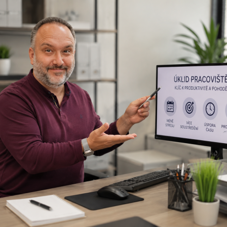 Konzultace a úklid tvého pracoviště od Bédi